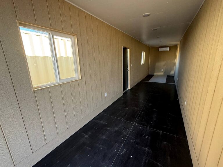 40 ft office container finished interior